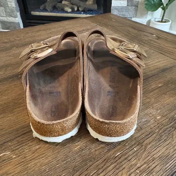 Birkenstock - Metallic Sandals - Picture 3 of 5